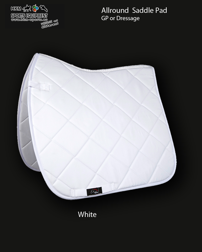 Featuring the HKM Dressage pad available in 13 colours