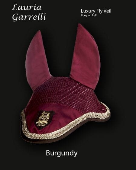 Lauria Garrelli Fly Veil Burgundy