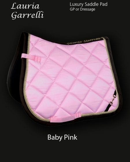 Lauria Garrelli Golden Gate Bit saddle pad Baby Pink