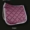 Lauria Garrelli Golden Gate Bit saddle pad Grape