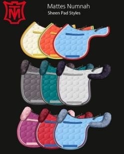 Mattes Cotton Sheen Sheepskin Numnah Main