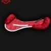 Mattes Red Cotton Sheen Sheepskin Half Pad