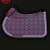 Mattes Square Cotton Sheen Sheepskin Saddle Pad Violet