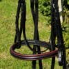 Black Red Noseband