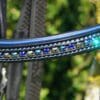 Royal Blue Black Browband