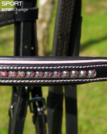 Baby Pink Black Browband