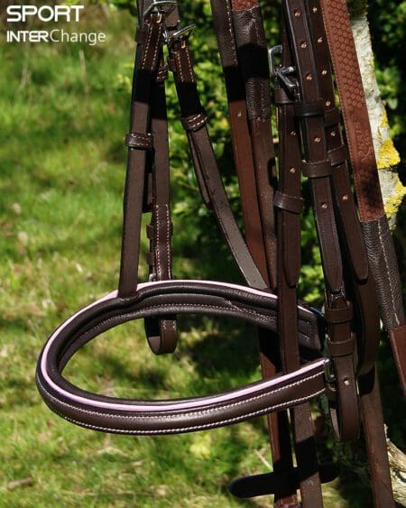 Baby Pink Brown Noseband