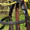 Petrol Brown Bridle Top Part