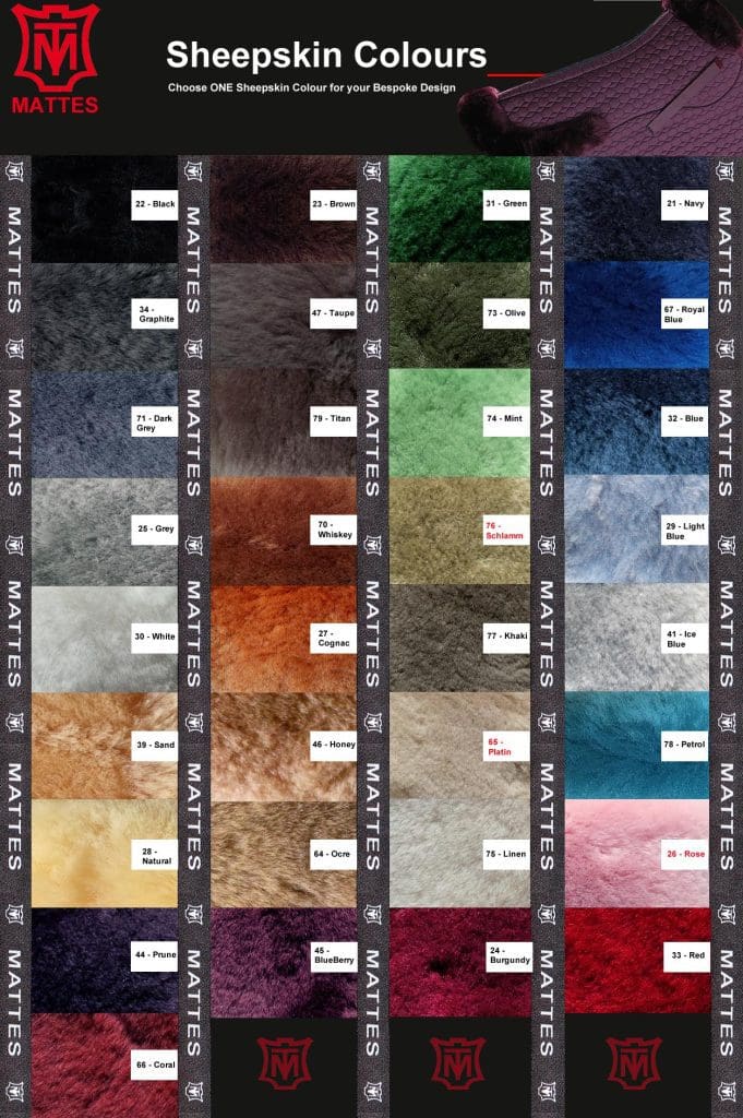 Custom Mattes Pads The Luxury Velvet Square Saddle pad