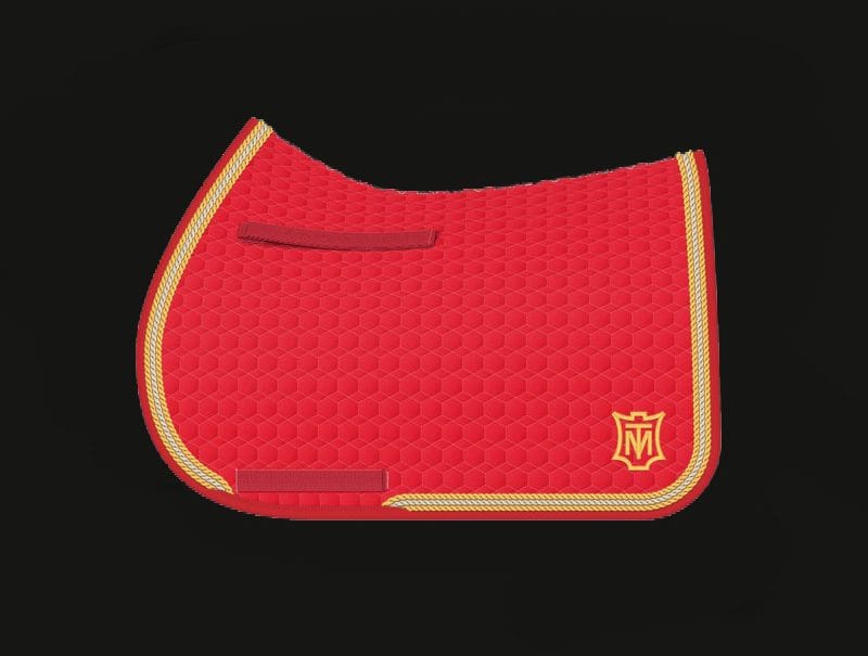 20 stunning unique red saddle pads Pink Equine