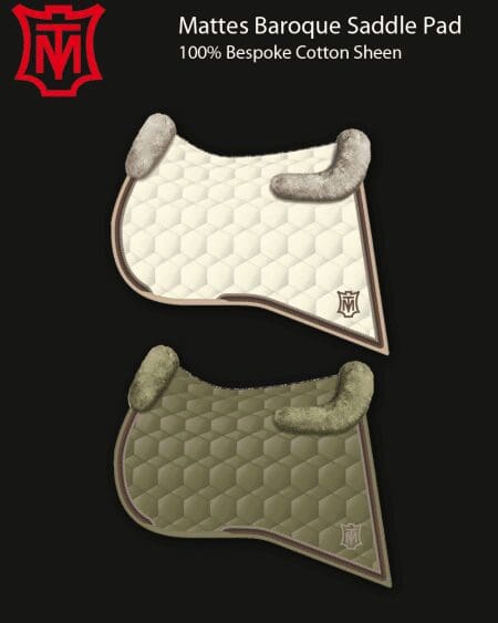 Mattes Baroque Saddle Pad