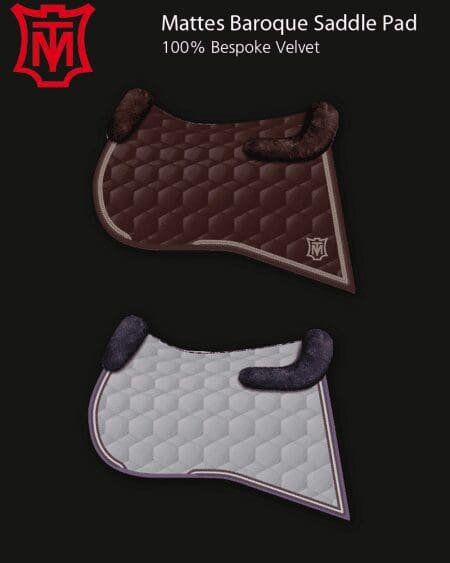 Baroque Sheepskin Saddle Pads