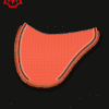 Mattes Cotton Endurance Saddle Pad Orange