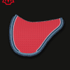 Mattes Endurance Cotton Saddle Pad Red