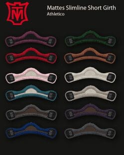 curved dressage girth