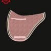 Mattes Velvet Endurance Saddle Pad Misty Rose