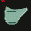 Mattes Velvet Endurance Saddle Pad Pale Jade