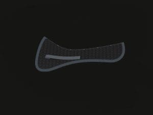 Black Dressage Half Pad