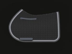 Black Jumping Saddle Pad