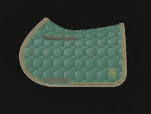 British Racing Green Jumping Saddle Pad