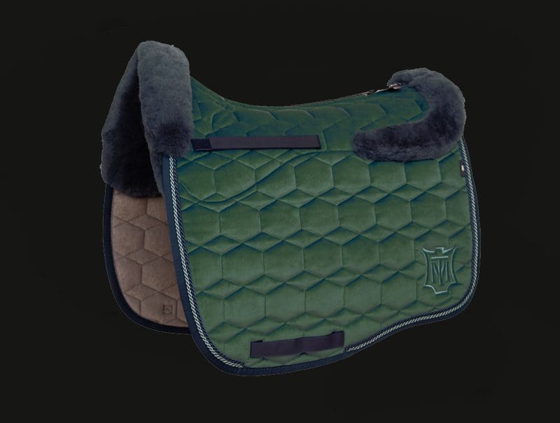 British Racing Green Saddle Pad Range