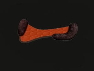 Cinnamon Dressage Sheepskin Half Pad