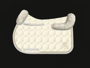 Cream All Purpose Sheepskin Saddle Pad