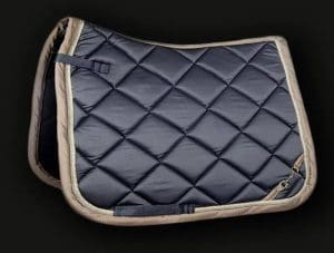 Dark Grey Lauria Garrelli Saddle Pad