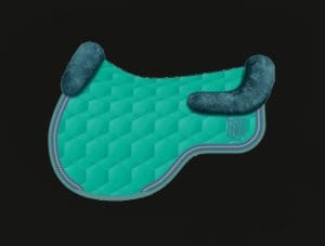 Emerald Green All Purpose Sheepskin Saddle Pad