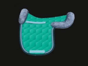 Emerald Green Dressage Sheepskin Numnah