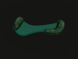 Green All Purpose Sheepskin Half Pad