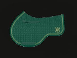 Green Jumping Saddle Pad