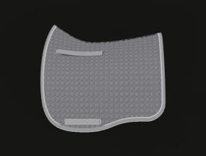 Grey Dressage Saddle Pad