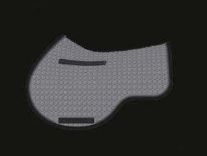 Grey Jumping Saddle Pad