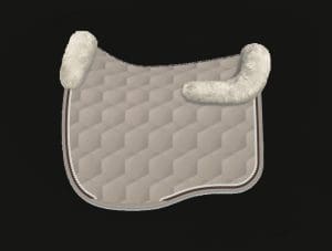 Light Brown Dressage Sheepskin Saddle Pad