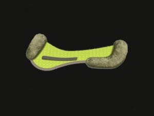 Lime Green All Purpose Sheepskin Half Pad