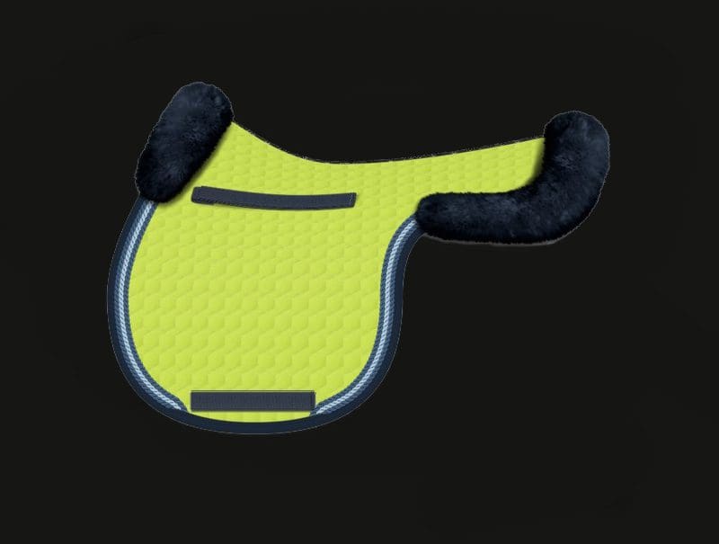 Tuff Rider All Purpose Lime Green English Saddle Pad