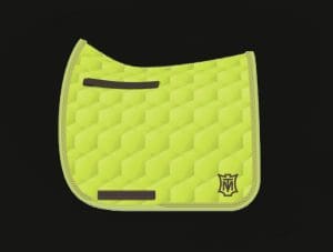 Lime Green Dressage Saddle Pad