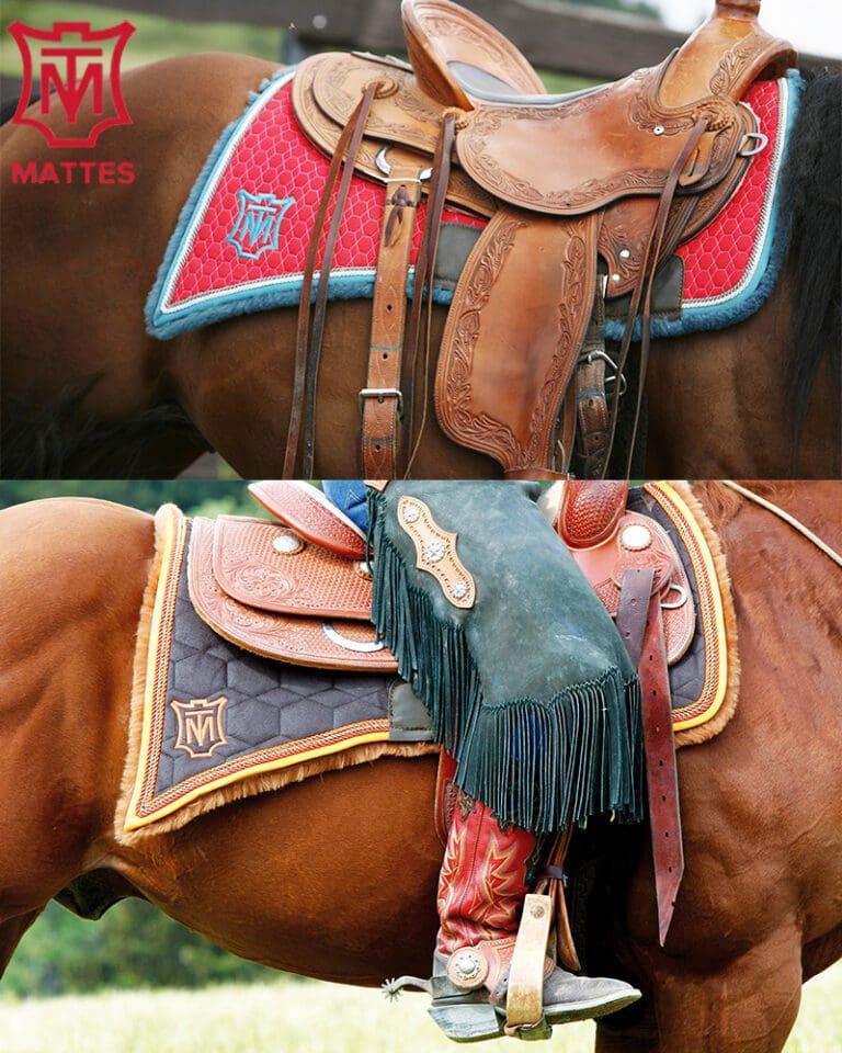 Mattes Western Rio Pecos California Saddle Pad