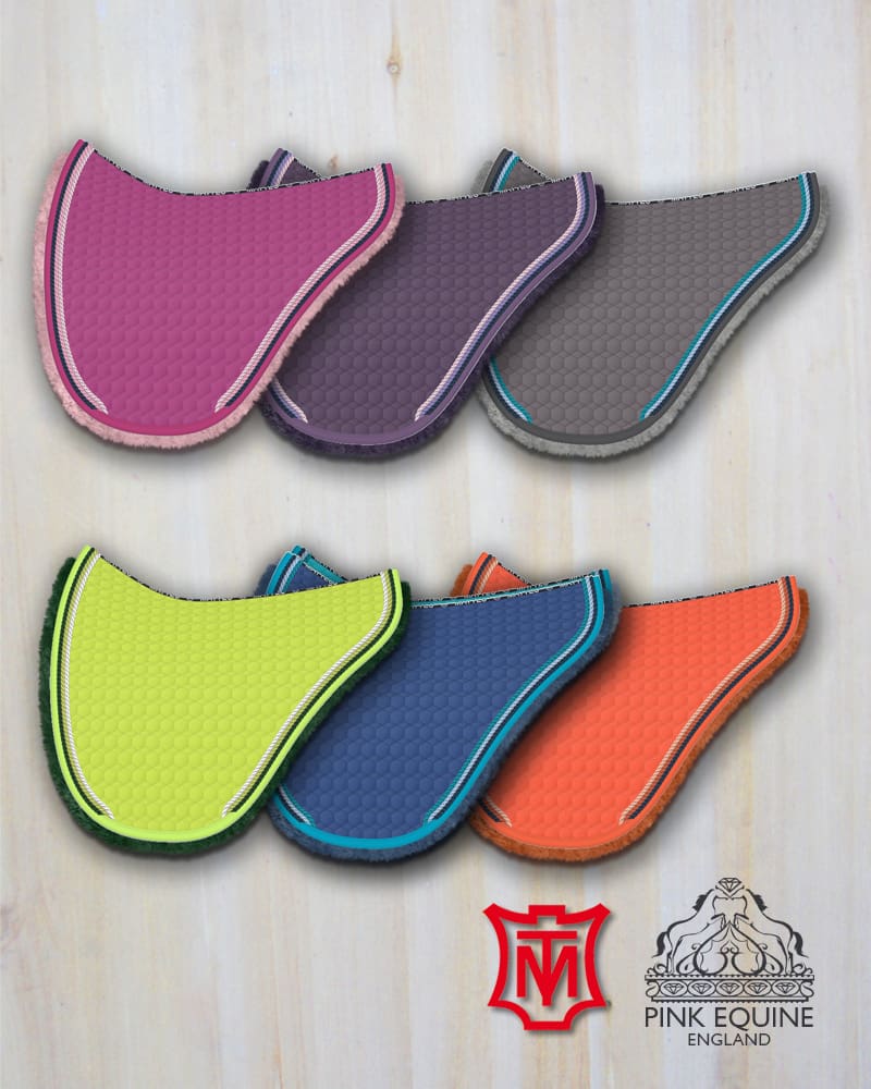 Mattes Custom Design Endurance Saddle Pad Pink Equine