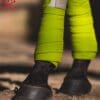 Mattes Leg Wraps in Lime