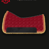 Mattes Rio Pecos Velvet Western Square Pad Burgundy