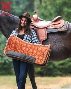 Mattes Custom Rio Pecos Square Western Saddle Pad