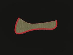 Olive Green Dressage Half Pad