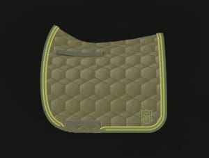 Olive Green Dressage Saddle Pad