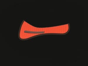 Orange Dressage Half Pad