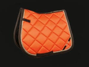 Orange Lauria Garrelli Golden Gate Saddle Pad