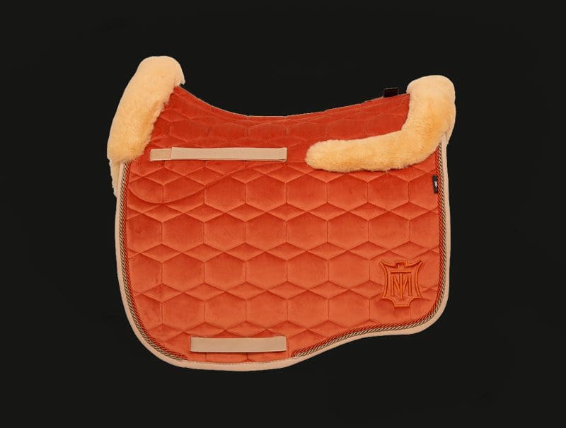 Orange Saddle Pad Range