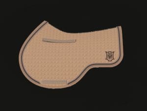 Sand Beige Jumping Saddle Pad