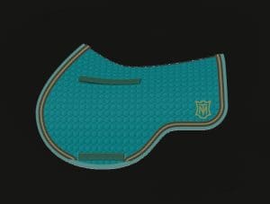 Teal Jumping Saddle Pad